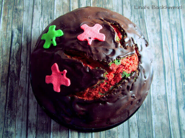 Die Monster sind los… (Monster-Kuchen)