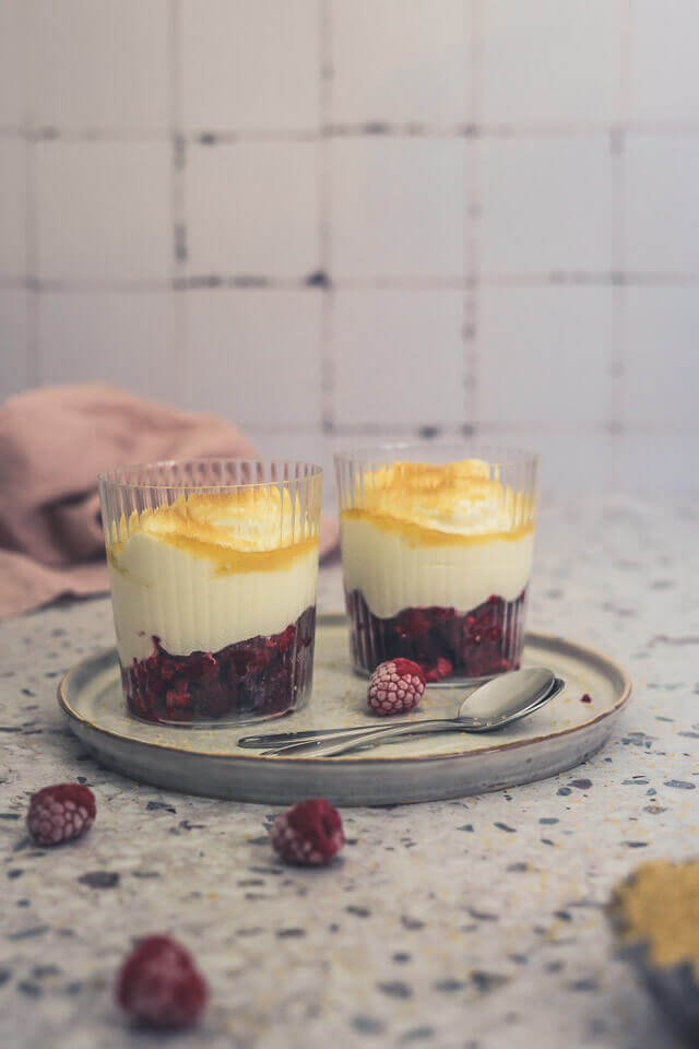 Himbeer-Joghurt-Dessert