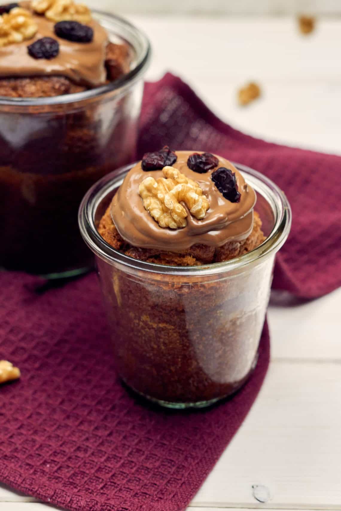 WalnussSchokoladenKuchen im Glas linalsbackhimmel.de