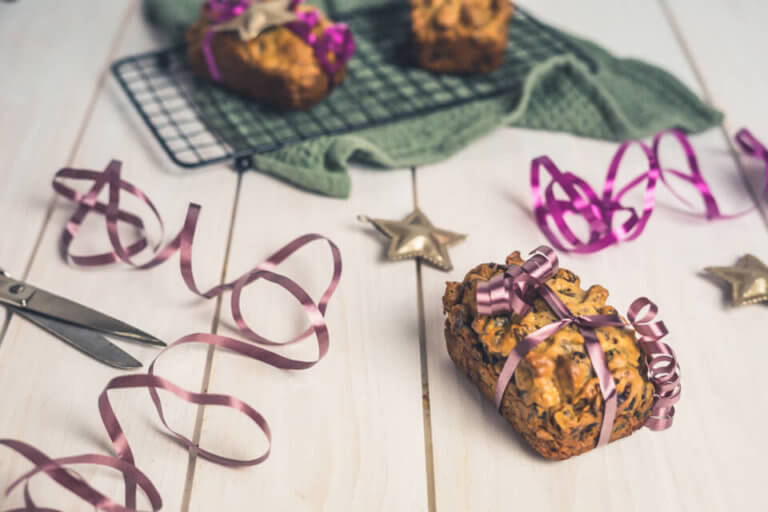 Mini-Früchtebrot - Ideal als Geschenk | linalsbackhimmel.de