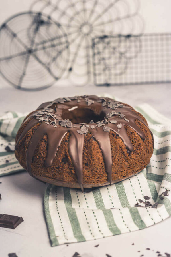 Klassischer Schoko-Kirsch-Napfkuchen | linalsbackhimmel.de