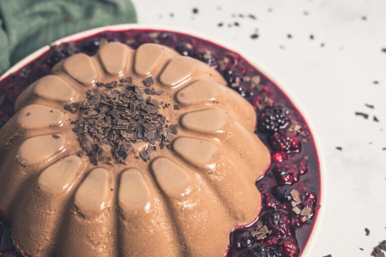 Schoko Panna Cotta