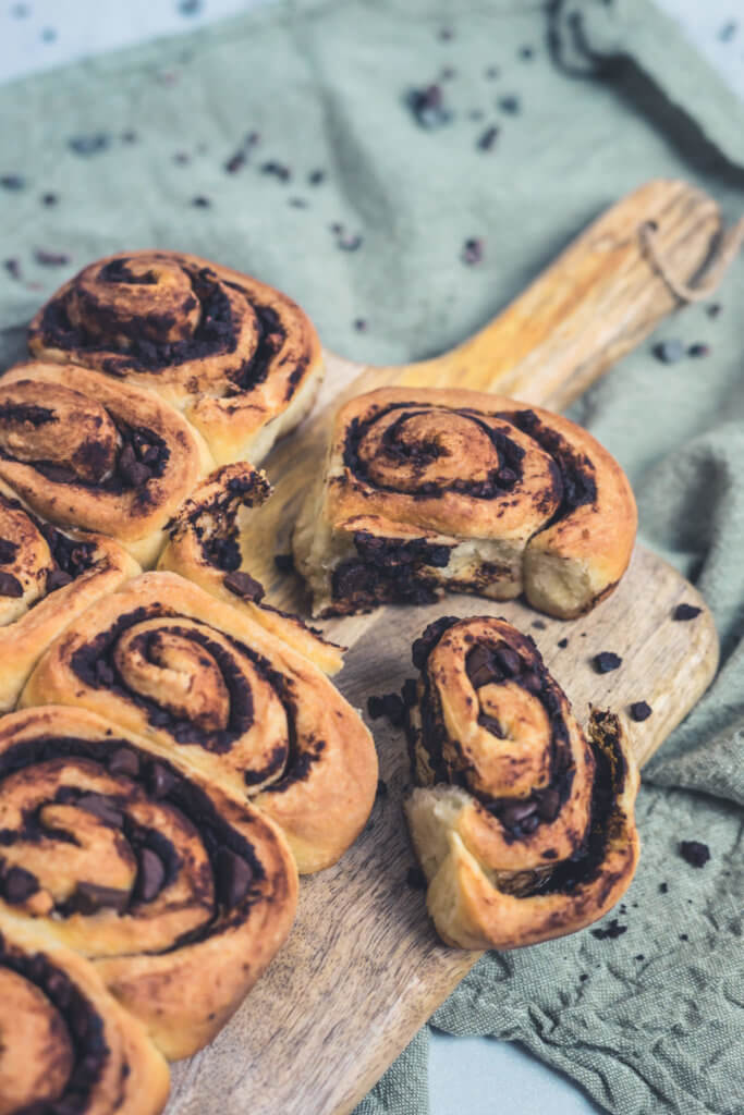 Schokoholiker aufgepasst: 15 verlockende Schoko-Rezepte zum Ausprobieren Schoko-Schnecken