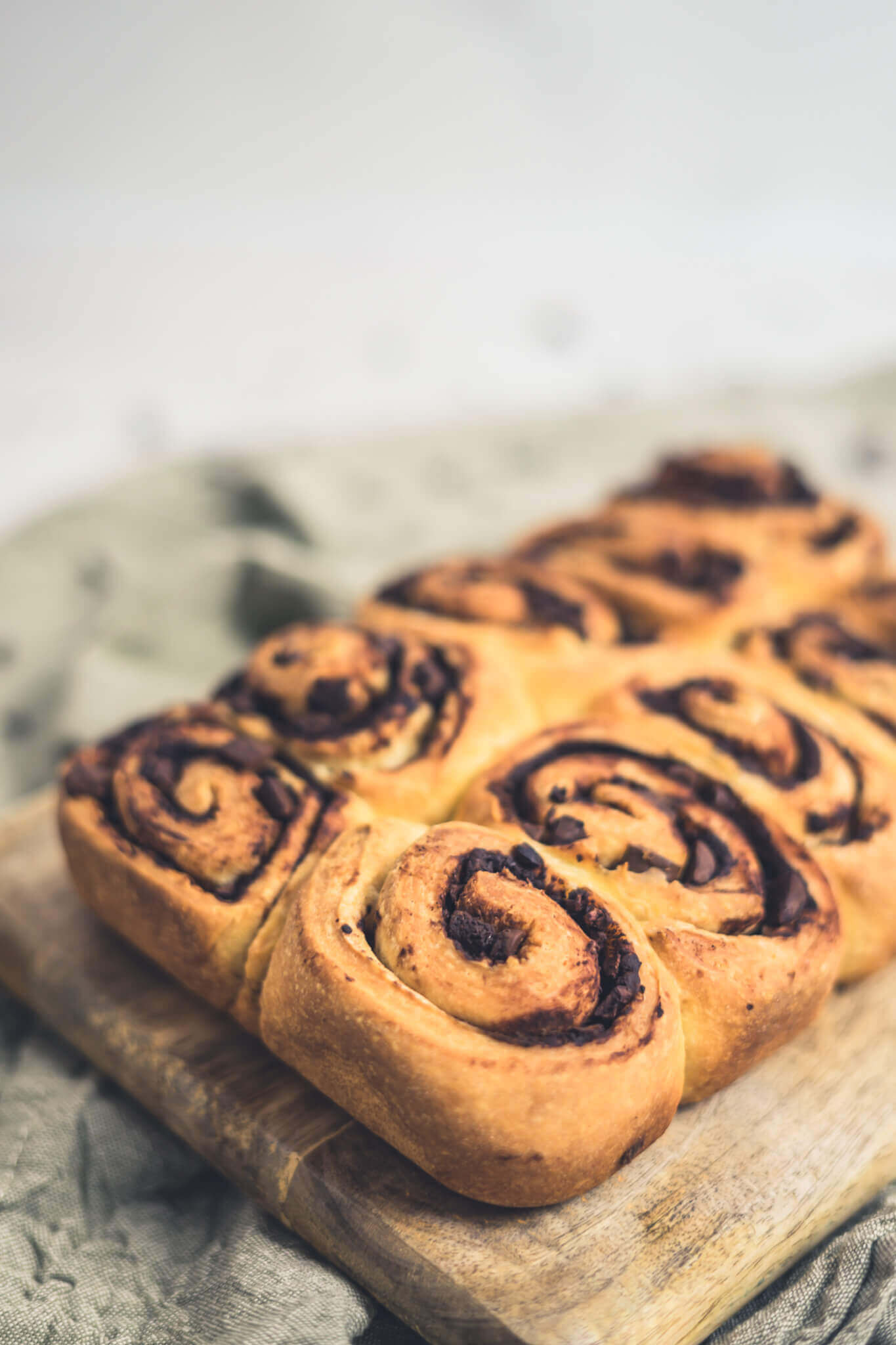 Schoko-Schnecken aus Hefeteig | linalsbackhimmel.de