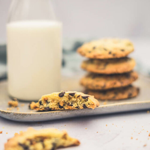 Schoko-Erdnuss-Cookies- schnell &amp; einfach