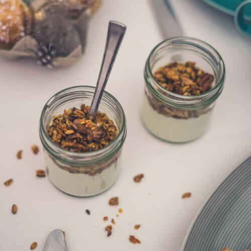 Ostergranola mit Karotte Ostergranola mit Karotte