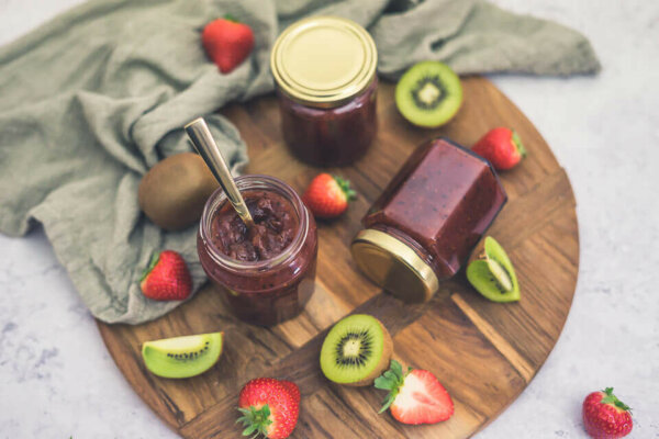 Herbstliche Apfel-Pflaumen-Marmelade | linalsbackhimmel.de