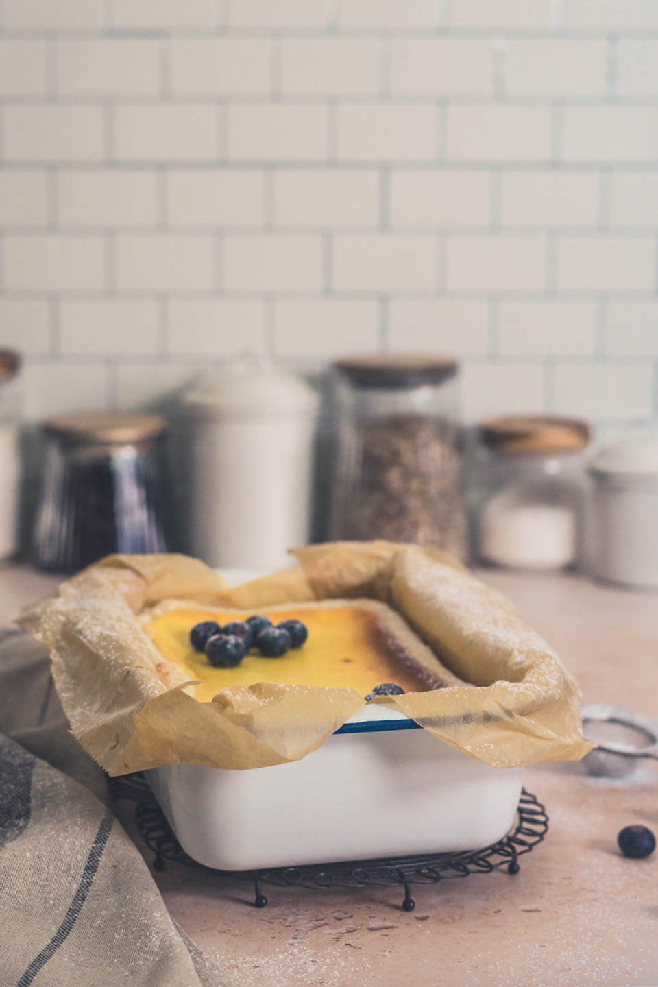 Schneller Käsekuchen mit Blätterteig | linalsbackhimmel.de