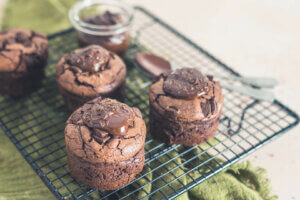 Saftige Brownie Muffins