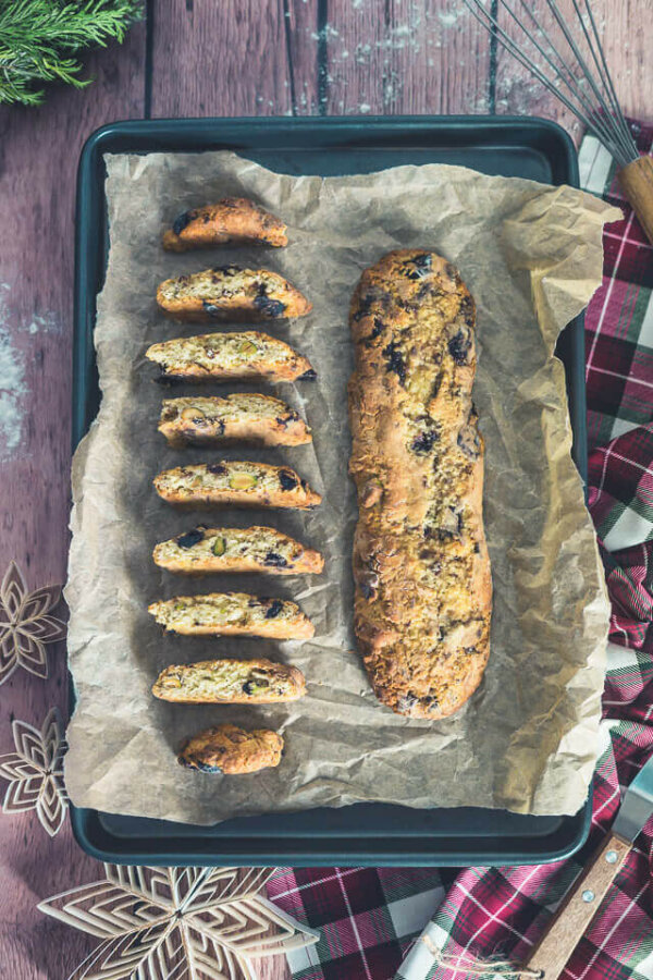 Amarena Kirsch Pistazien Cantuccini | linalsbackhimmel.de