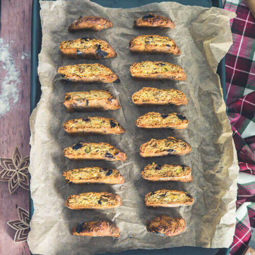 Amarena Kirsch Pistazien Cantuccini Amarena Kirsch Pistazien Cantuccini