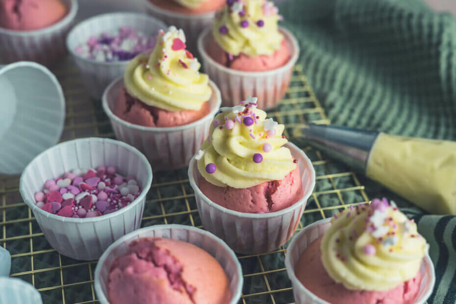Gesunde Apfel-Haselnuss-Muffins mit Schokolade | linalsbackhimmel.de