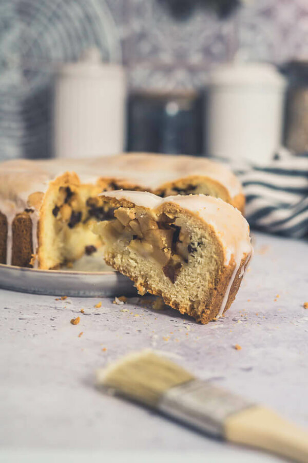 Gedeckter Apfelkuchen - wie von Oma