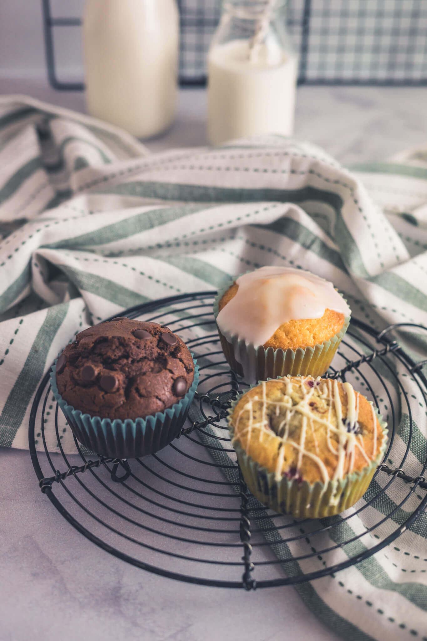 Muffin Grundrezept mit Dreierlei Varianten