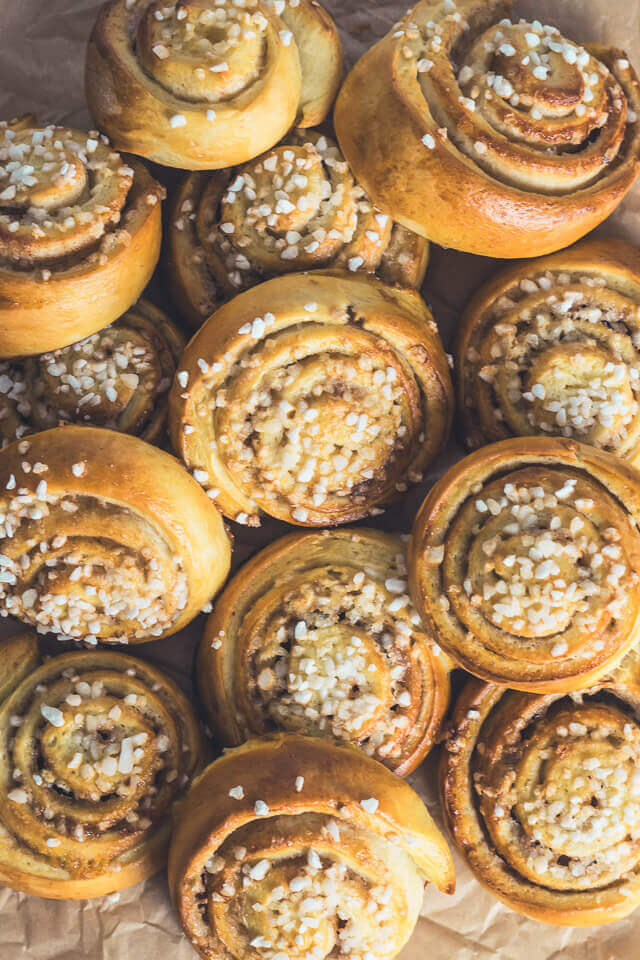 Kanelbullar – Schwedische Zimtschnecken