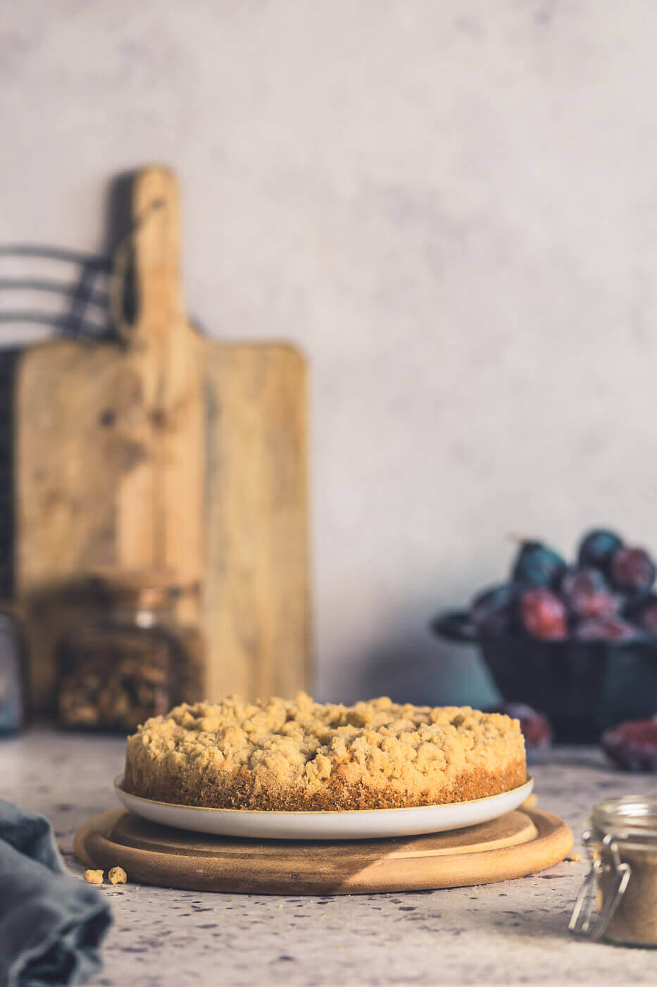 Zwetschgenkuchen mit Streuseln