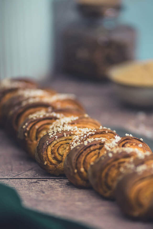 Kanellängd - Schwedisches Zimtbrot