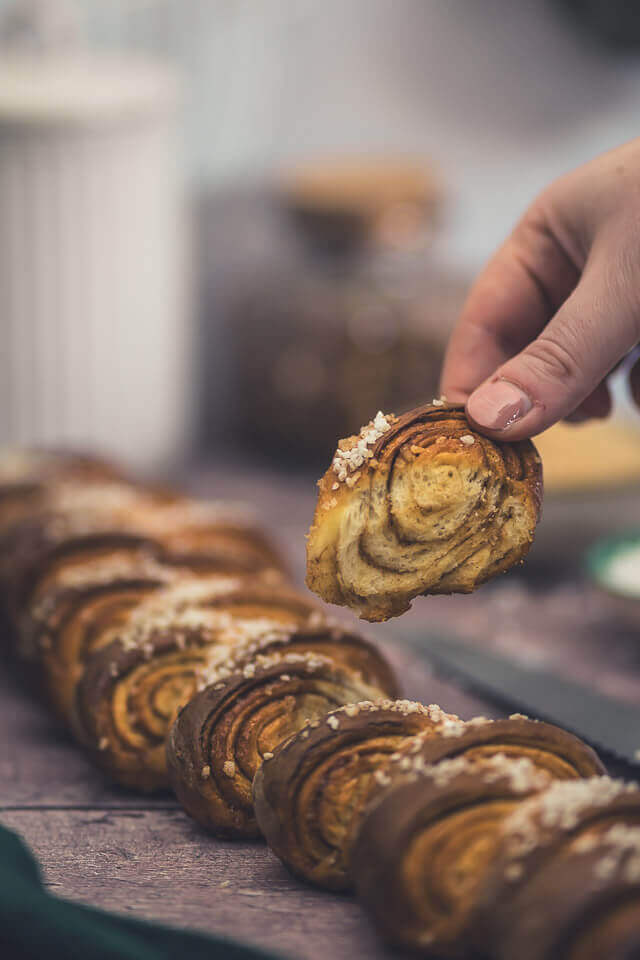 Kanellängd - Schwedisches Zimtbrot