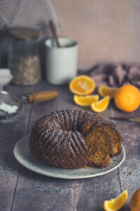 Orangen Gewürz Gugelhupf