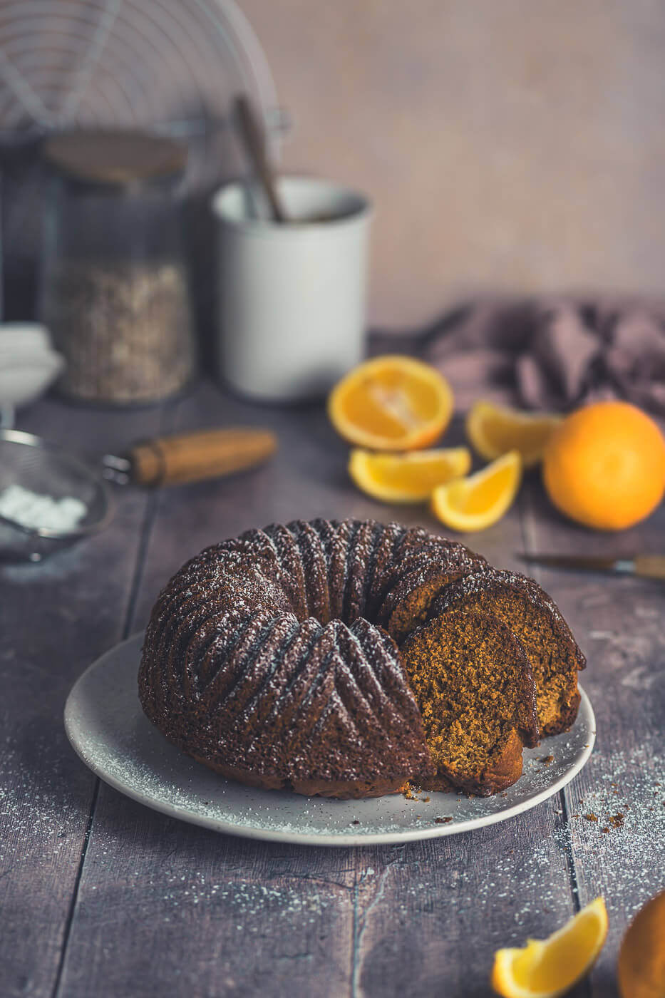 Orangen Gewürz Gugelhupf