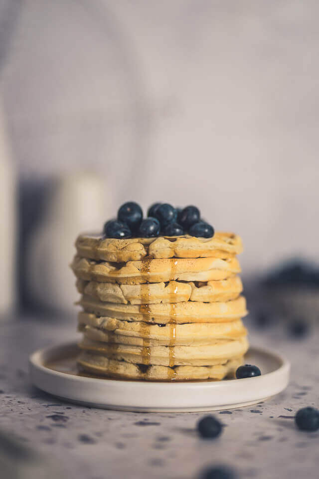 vegane waffeln schnell einfach linalsbackhimmel 2