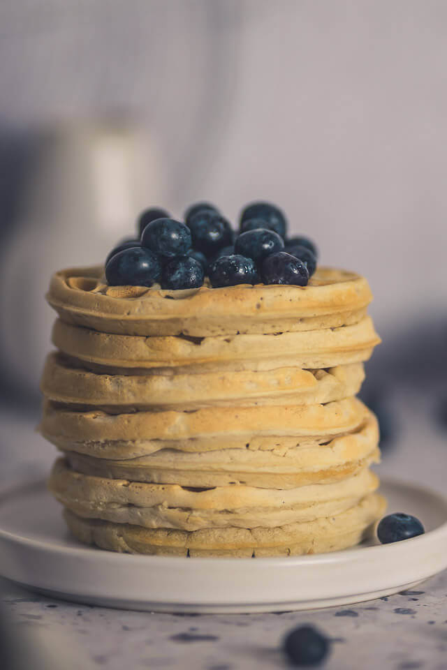 Vegane Waffeln - schnell & einfach