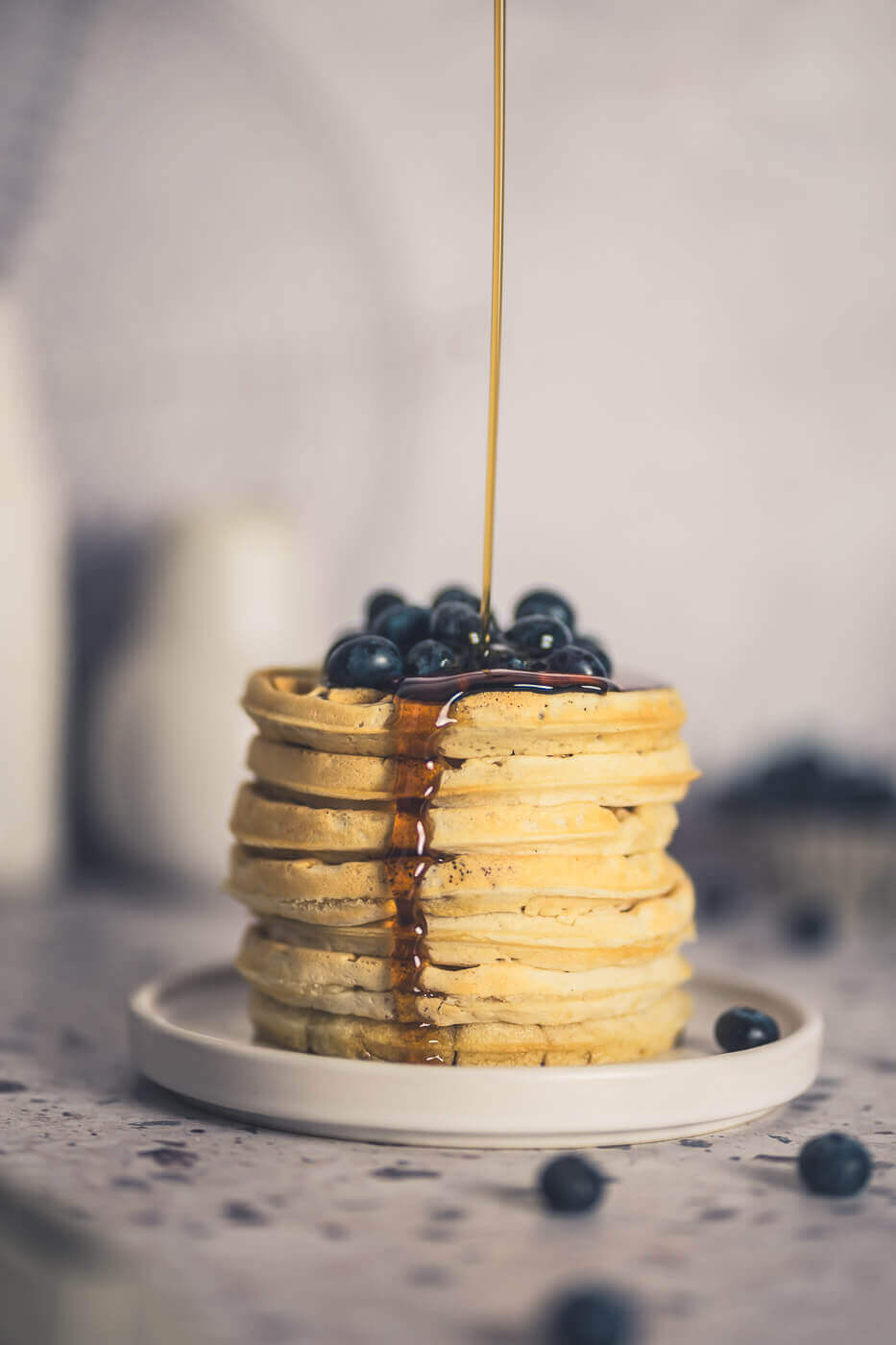 Vegane Waffeln - schnell & einfach