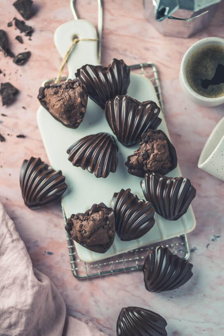 Schokoladen Madeleines