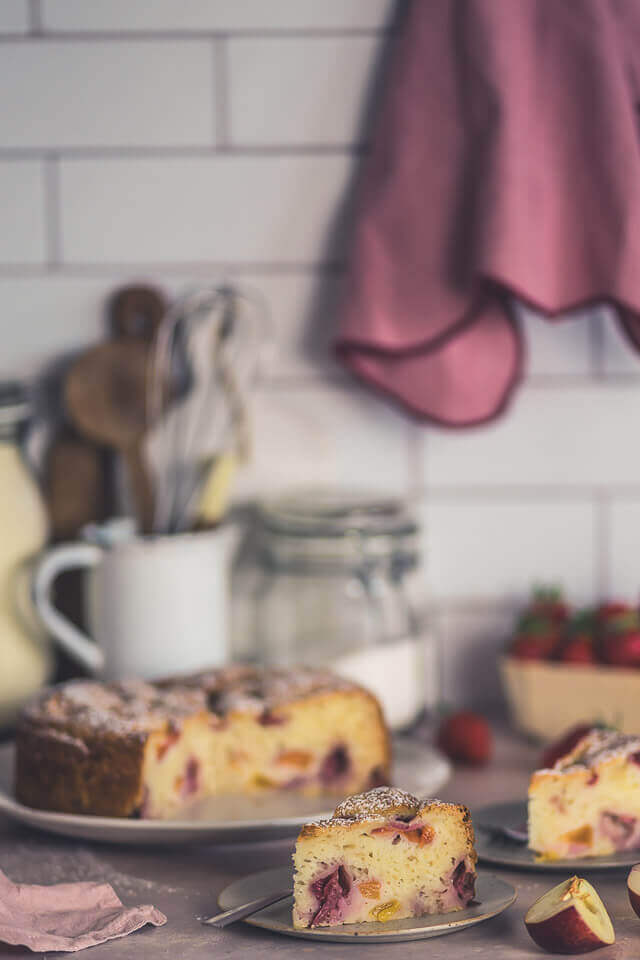 erdbeer pfirsich kuchen linalsbackhimmel 28