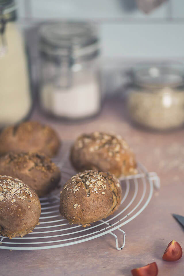 Kefir-Hafer-Brötchen