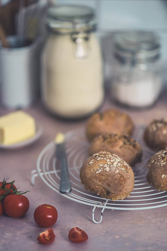 Kefir-Hafer-Brötchen