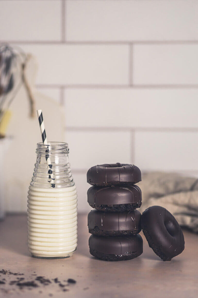 Schokoladen-Donuts Delux Schokoladen-Donuts Delux