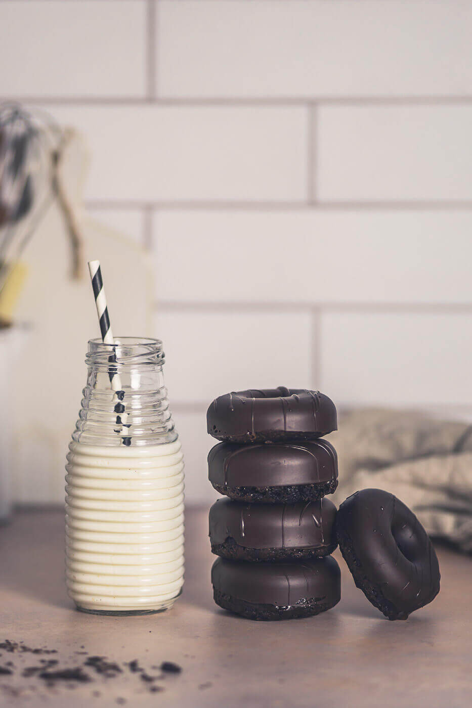 Schokoladen-Donuts Delux Schokoladen-Donuts Delux