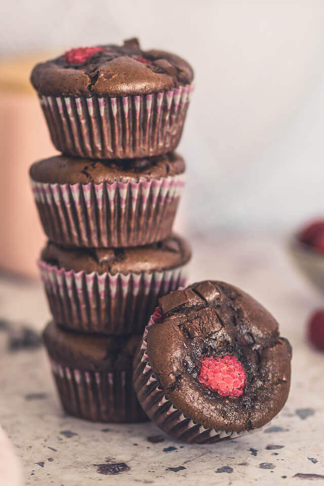 schokoladen himbeer muffins linalsbackhimmel 11