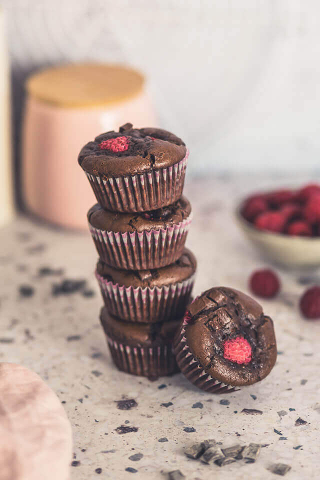 schokoladen himbeer muffins linalsbackhimmel 7