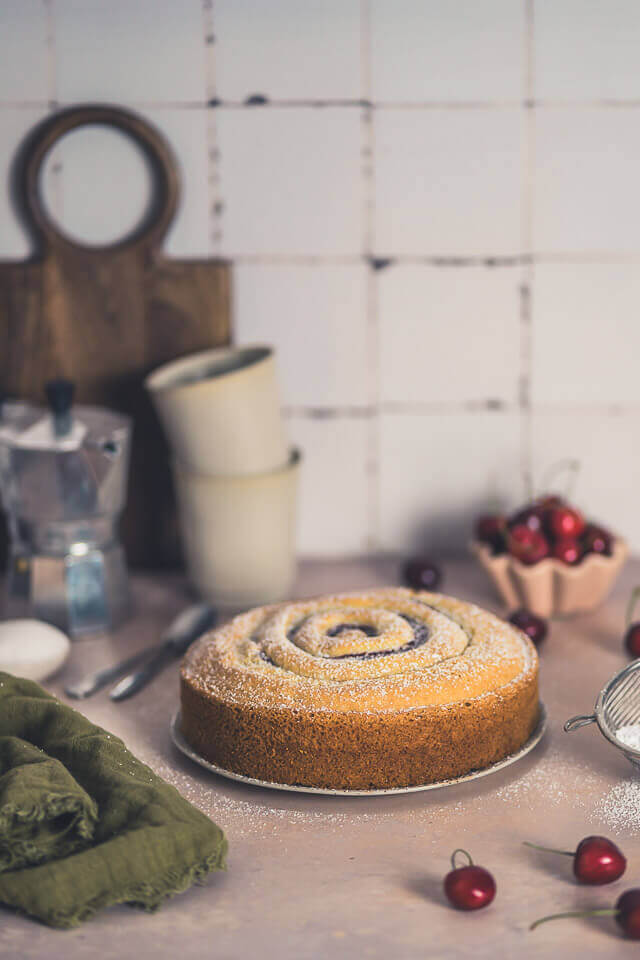 sommerlicher kirschkuchen linalsbackhimmel 11