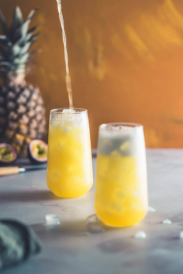schneller ananas maracuja mocktail linalsbackhimmel 10