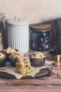 Einfache Bratapfel-Muffins
