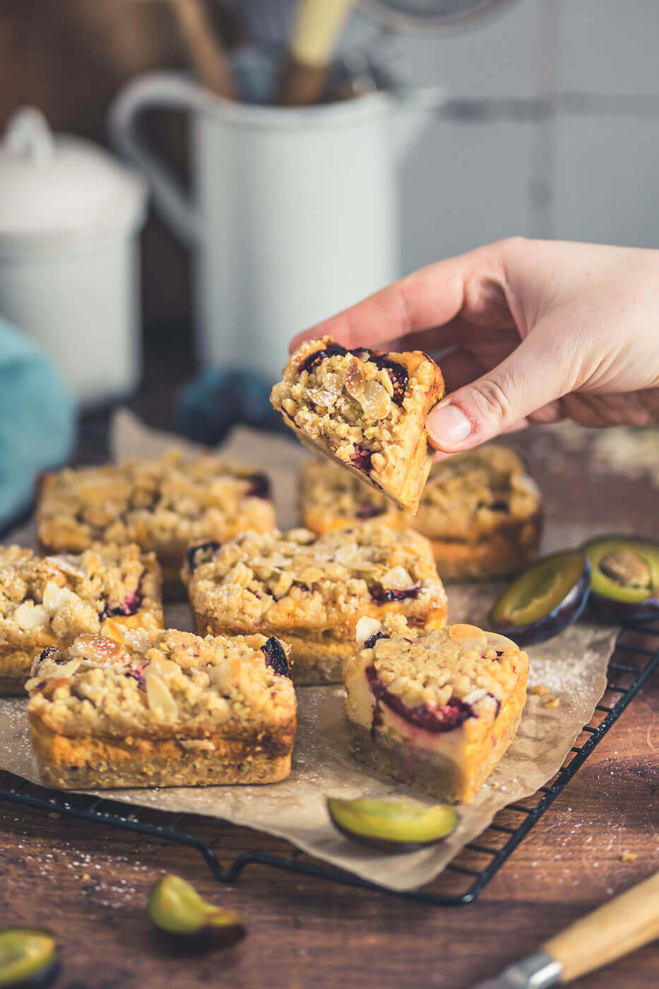 Zwetschgen Käsekuchen