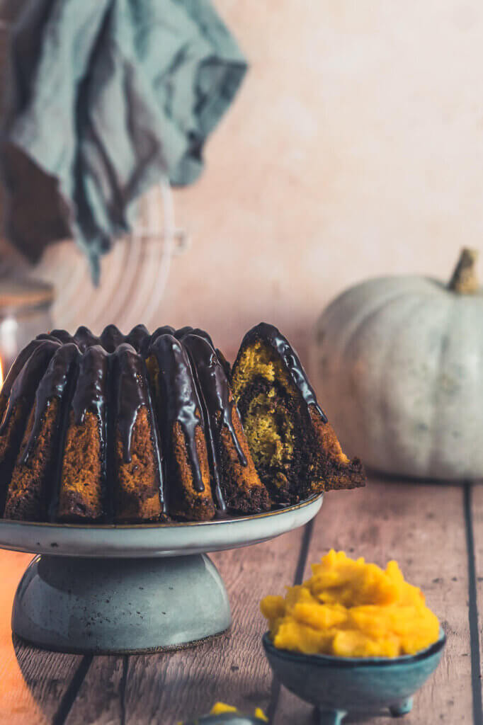 Kürbis-Marmorkuchen