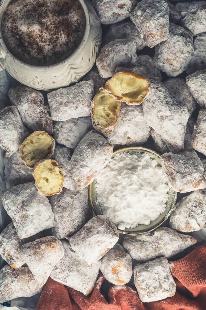 Winterliche Beignets mit Buttermilch und Zimt Winterliche Beignets mit Buttermilch und Zimt