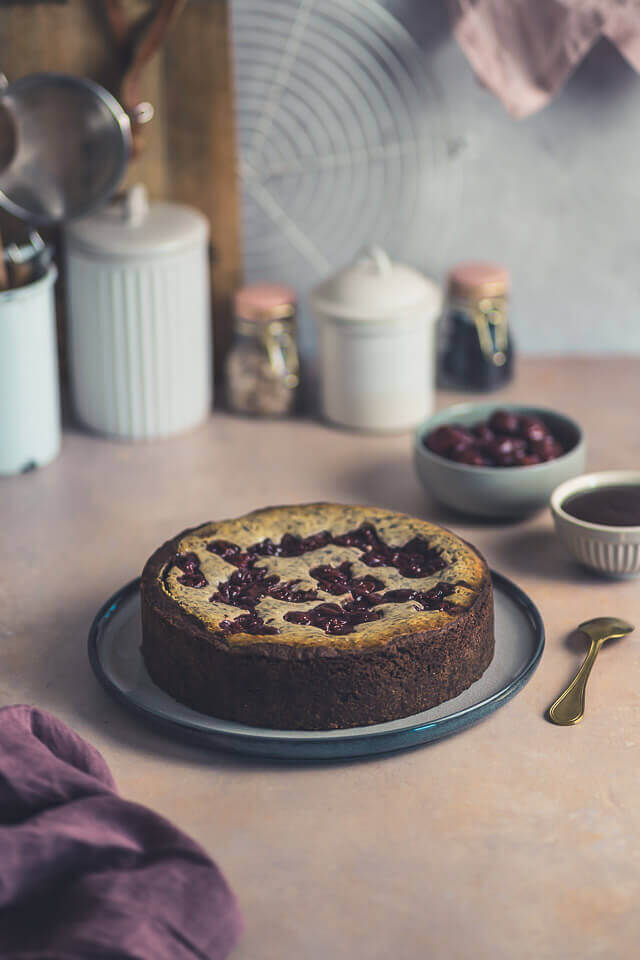 Schwarzwälder Kirsch Cheesecake schwarzwaelder kirsch cheesecake linalsbackhimmel 2