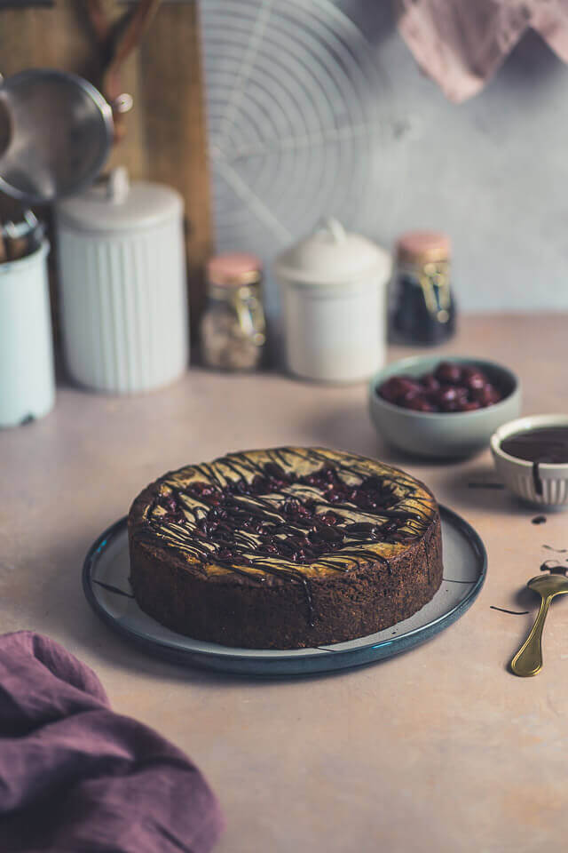 Schwarzwälder Kirsch Cheesecake schwarzwaelder kirsch cheesecake linalsbackhimmel 4