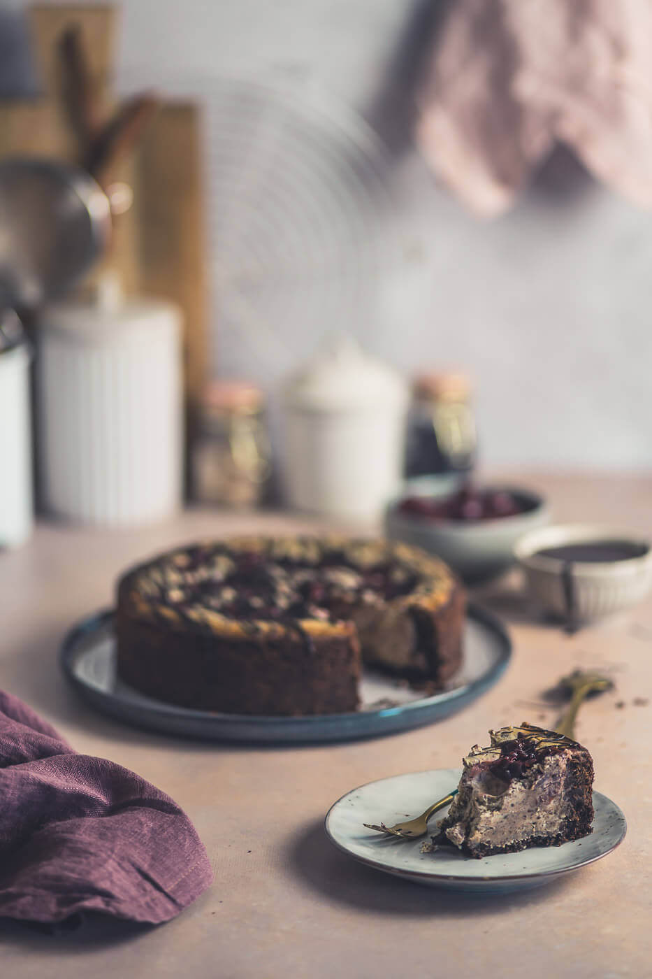 Schwarzwälder Kirsch Cheesecake Schwarzwälder Kirsch Cheesecake