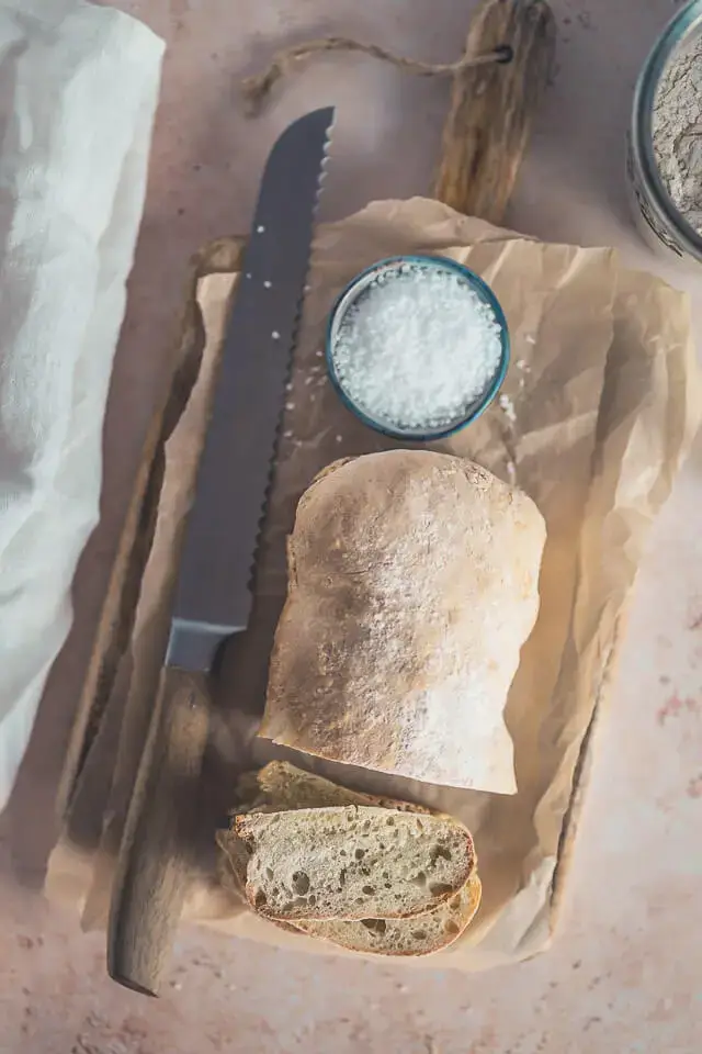 Schnelles Ciabatta mit nur 4 Zutaten Schnelles Ciabatta mit nur 4 Zutaten