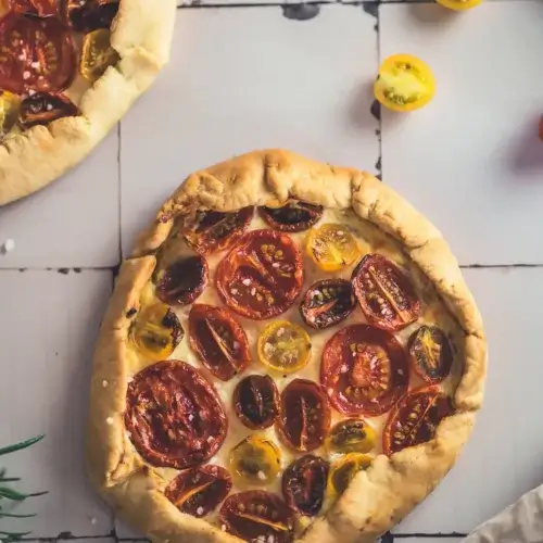 Mediterrane Tomaten-Galette Mediterrane Tomaten-Galette