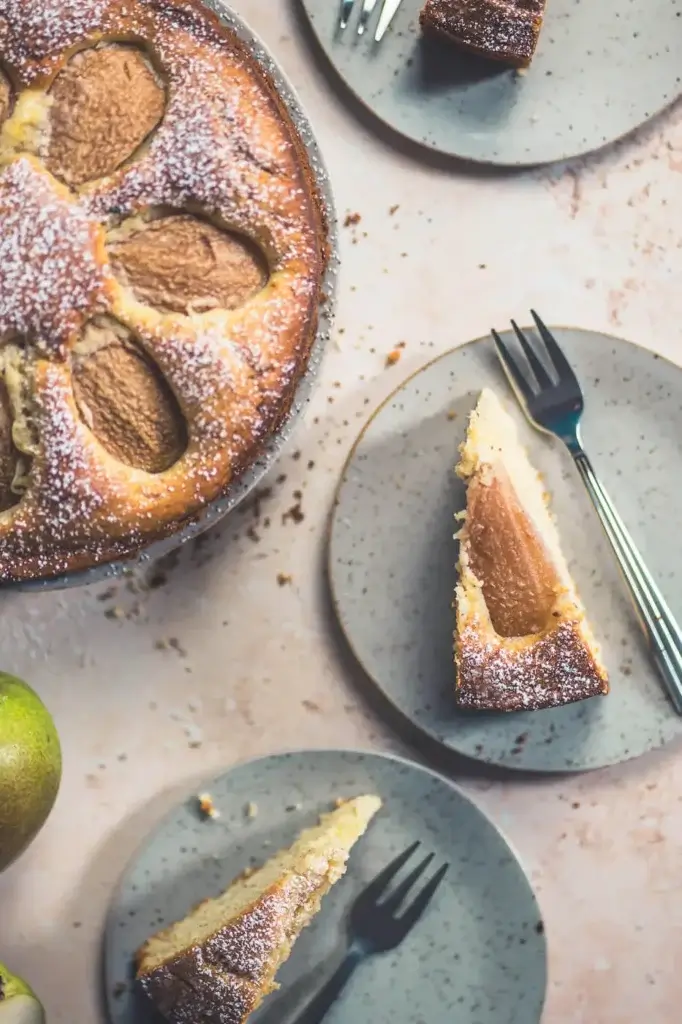 Italienischer Birnenkuchen mit Ricotta – Torta di Pere Italienischer Birnenkuchen mit Ricotta – Torta di Pere